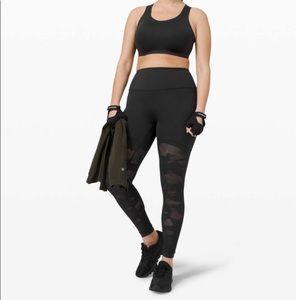 Lululemon Sheer Will High-Rise Tight 28” Camo